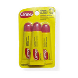 Carmex Bisnaga Protetor Labial Madicated Kit Com 3 