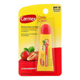 Carmex Lip Balm Bisnaga - Sabor Morango - Importado Eua