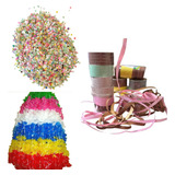 Carnaval, Kit Confete, Serpentina E Colar Havaiano.