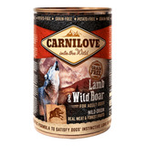 Carnilove Patê Premium Carne De Cordeiro E Javali Para Caes