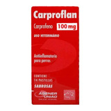 Carproflan 100 Mg Para Cães 14 Comprimidos