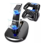 Carregador Controle Ps4 Base Duplo Charge Para Playstation 4