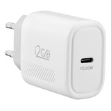 Carregador De Parede Turbo I2go 20w 1 Saída Usb-c Branco