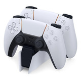 Carregador Dualsense Ps5 Sony Cfi-zds1r Branco 2 Portas