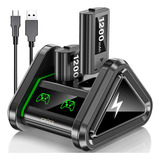 Carregador Duplo Bateria Usb Compatível Com Xbox Series S/x