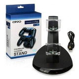 Carregador Duplo Para 2 Controles Playstation 4 Ps4 Slim Pro