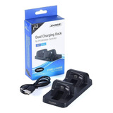 Carregador Duplo Para Controle Dualshock Joystick Ps4 Dobe