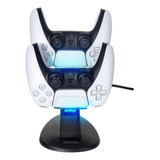 Carregador Duplo Para Controle Playstation 5 Joystick Ps5 Nf