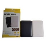 Carregador Portátil Power Bank 5000mah Bateria Portátil Cor Preto