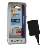 Carregador Sony + Bat-eria Np-bg1 Dsc-w80/p Org Importado Nf