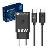 Carregador Turbo Power Usb-c 68w Cor Preto