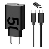 Carregador Turbo Tipo C Para Motorola Moto G10 G9 G8 G7 30w