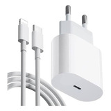 Carregador Usb-c De 20w Original Novo - Lacrado Cabo+ Fonte