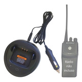 Carregador Veicular + Base Berço Radio Ep450 Dep450 