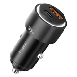 Carregador Veicular Turbo 95w 1 Usb A 30w + 1 Tipo C Pd 65w