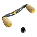 Carretel De Pesca Alça Carretel Antiderrapante Com Dourado