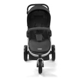 Carrinho 3 Rodas Jogger Sway Bebê Até 15kgs Preto Litet