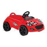 Carrinho A Pedal Infantil Roadster Vermelho