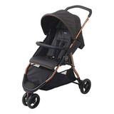 Carrinho Bebê Berço Passeio 0 Até 15kg Reclinável Burigotto Cor Cobre