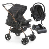 Carrinho Bebê Milano Galzerano Com Bebê Conforto E Base