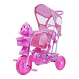 Carrinho Bebê Triciclo C/ Capota 3 Em 1 Musical Luz Belbrink