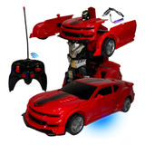 Carrinho Controle Remoto Transformes Recarregável Ninho Boy