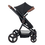Carrinho De Bebê Ivy Black Berço-passeio E Moisés Galzerano