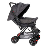 Carrinho De Bebê Rover Com Alça Reversível Prime Baby Cinza