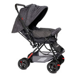 Carrinho De Bebê Rover Prime Baby Alça Reversivel Cinza