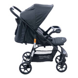 Carrinho De Bebe Tipo Berço 6m+ Startravel Preto Maxi Baby