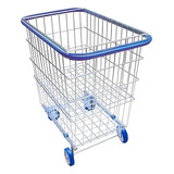 Carrinho De Condominio Compras Supermercado Resistente 140 L