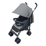 Carrinho De Passeio Para Bebê Park Até 15kgs Cinza Voyage