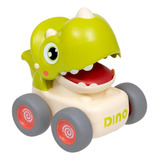Carrinho Dino Com Fricção E Apito Verde Claro 17243 - Buba