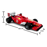 Carrinho Do Tipo Ferrari De Formula 1 De Controle Vermelho