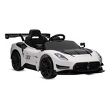 Carrinho Elétrico Maserati R/c 12v Branco Bandeirante 2748