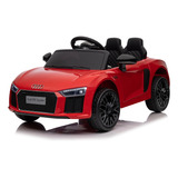Carrinho Elétrico Motorizado Infantil 12v Audi R8 Vermelho