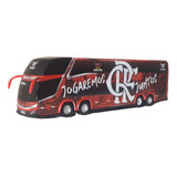 Carrinho Ônibus De Brinquedo 2 Andares Time Flamengo