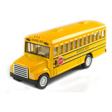 Carrinho Ônibus Escolar Americano Fricção - Ferro