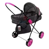 Carrinho Passear Boneca Infantil Faz De Conta