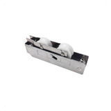 Carrinho Roldana Porta Suprema Dupla Concava 150kg Inox