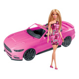 Carro Conversível P/ Boneca + Barbie Original *promoção*