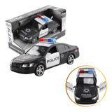 Carro De Polícia Com Luz E Som De Sirene Brinquedo Bbr Toys