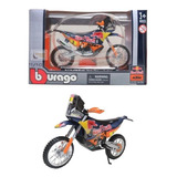 Carro/caminhonete Em Miniatura Bburago Ktm 450 Rally 2019 (paris Dakar Rally) 1:18 Azul