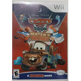Cars Toon Matters Tall Tales Nintendo Wii Original Em Disco