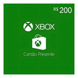 Cartão Cartão Presente Xbox Microsoft R