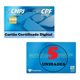 Cartao Certificado Digital A3pf A3pj Smart Card Crypto Kit 5