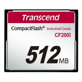 Cartao Cf Transcend 512mb Ts512mcf200i 200x Industrial Grade