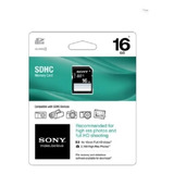 Cartão De Memoria 16gb Sdhc Sony Embalagem Lacrada (blister)
