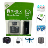 Cartão De Memória 32gb Classe 10 Alta Velocidade Para Câmeras Infantis, Câmeras De Segurança, Celulares E Outros Dispositivos Inclui Adaptadores Sd, Sdhc, Sdxc E Pen Drive Para Máxima Compatibilide