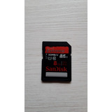 Cartão De Memoria 8gb Sandisk Extreme 30mb/s